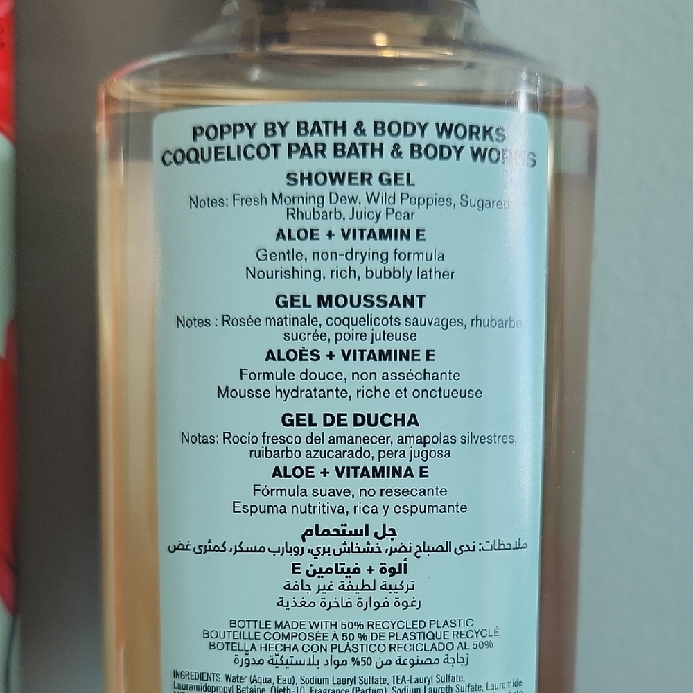 Bath & Body Works Poppy Collection with Red Accents - Picture 4 of 6